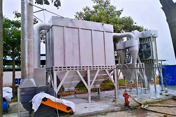 旋风除尘器+布袋除尘器 旋风除尘器+布袋除尘器