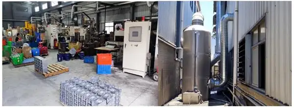 生产中车间打开窗户 生产中车间打开窗户