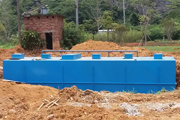 农村污水处理设备的工艺流程介绍