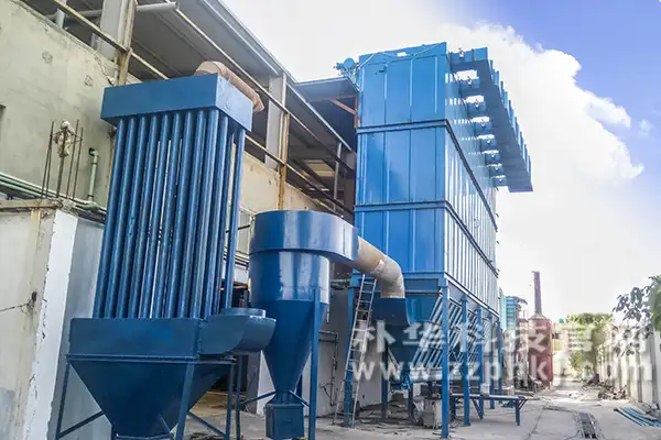 案例:高效脉冲除尘设备安装在客户厂区