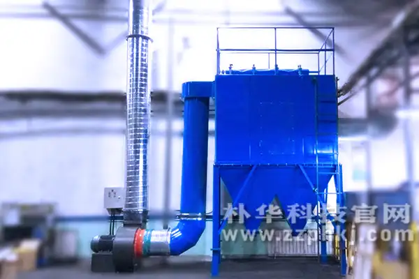 除尘器设备安装在客户生产车间 除尘器设备安装在客户生产车间