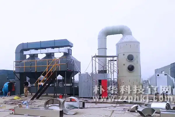 三床式RCO催化燃烧设备 三床式RCO催化燃烧设备